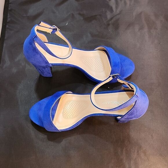 BRAND NEW SHOE LAND BLOCK HEEL OPEN-TOE SANDAL - Picture 8 of 14